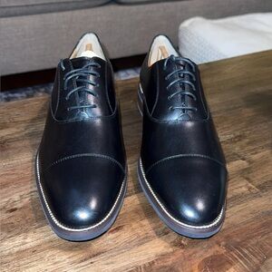 NWOT Cole Haan Men's Lenox Hill Cap Oxford Black Size 11 Style 13082
